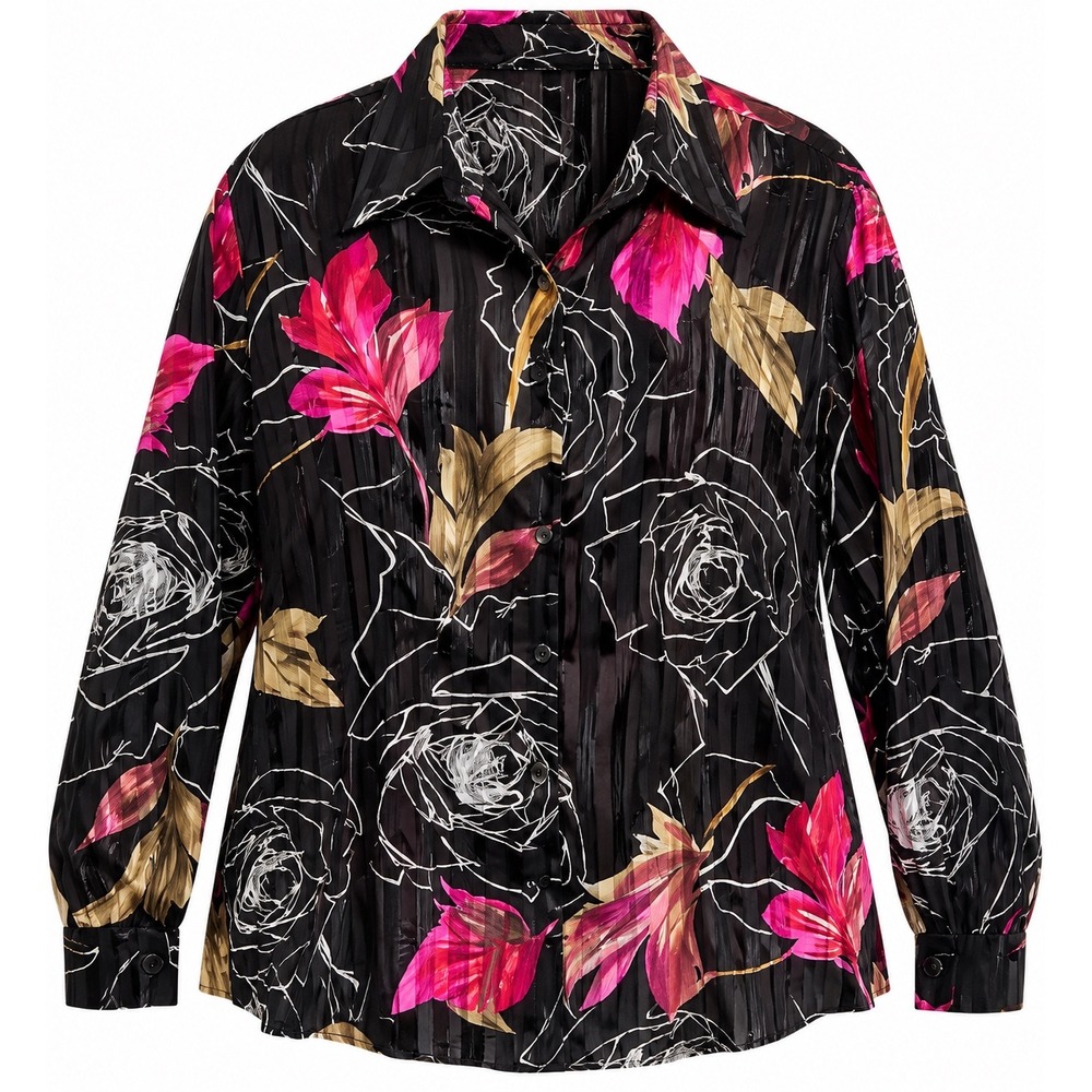 Patchington Woman's 2 Piece Floral Set Size Large L